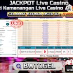 BUKTI JACKPOT ROULETTE TERPERCAYA DI INDONESIA TGL 21-06-2024